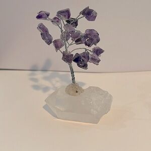 Amethyst crystal tree